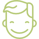 boy broad smile