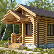 Бани из бруса